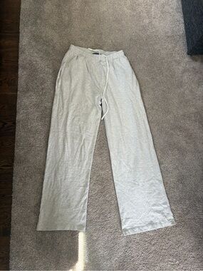Brandy Melville Light Gray Drawstring Lounge Pants